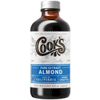 Cook’s, Pure Almond Extract for Baking, Cooking, and Mixology, Allergen Free Almond Flavoring Extract, 8 oz