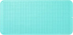 Silicone Dish Drying Mat for Multiple Usage,Easy clean,Eco-friendly,Heat-resistant Silicone Mat for Kitchen Counter or Sink,Refrigerator or Drawer Liner Mint 5XL 36inches x 18inches