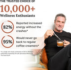 For Wellness The Good Stuff Focus – Mocha Coffee Booster | Nootropic Collagen Creamer with MCTs for Focus, Energy & Wellness | Non-Dairy, Keto-Friendly, 30 Servings