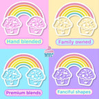 Manvscakes, pink sprinkles, valentines, cake sprinkles, gluten free, cookies, chocolate, fondant, princess topping, ice cream, edible, dessert decoration (Gold Pink)