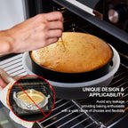 Springform Pans, Cheesecake Pan Protector, Springform Pans Accessories,Prevent Water From Entering the Cake Plate, Compatible With 10 -inch Round Cake Plates