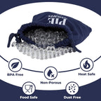 Glass Pie Weights for Baking | Better Than ceramic beads! Dust Free Borosilicate Glass | Large Quantity 2.5 Pounds | Drawstring Storage Bag | Essential baking tools and pie making accessories