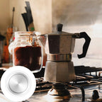 20PCS Silicone Gaskets Seal Ring with 4 PCS Stainless Steel Filter Basket Includes，Spare Food Grade Silicone Sealing Rings for Aluminium Stovetop Coffee Maker Pots -6Cup