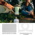 2/3/6/9/12 Cup Gasket & Filter For Stovetop Espresso Coffee Makers, Rubber Seal For Stove Top Coffee Maker Moka Pot, Silicone Gasket Seals, Espresso Machine Replacement Parts(6 cup)