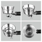 Stainless Steel Espresso Dosing Funnel Compatible with 58mm Portafilter