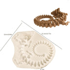 Diamond Dragon 3D Animal Dinosaur Mold - Round and Long Dragon, Animal and Dinosaur Silicone and Resin Casting Mold for Candle Making and Home Decor