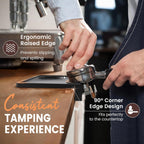 Tamping Mat for Espresso Machine - Non-slip Tamper Station for the countertop - Barista Accessories with notch for the Portafilter - Table edge protection Tamp Mat