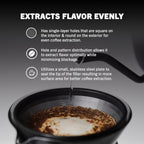 Able KONE – The Original Chemex Reusable Stainless Steel Pour Over Coffee Filter