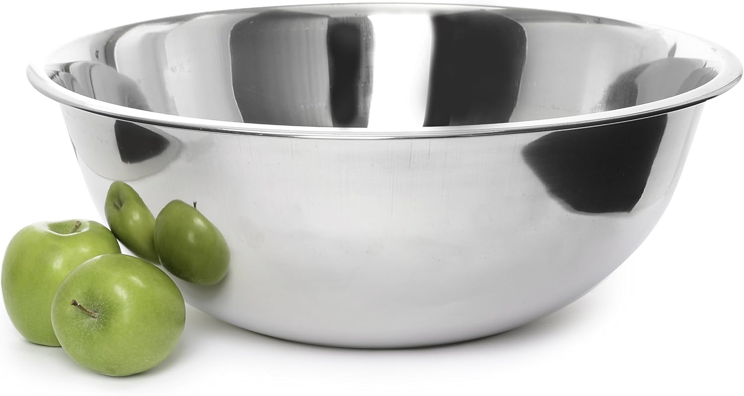 Ybmhome Heavy Duty Deep Quality Stainless Steel Mixing Bowl for Serving Mixing Baking and Cooking (22 Quart)