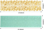 GROWTAIL Lace Molds Silicone,Cake Fondant Embossing Mat,Lace Molds for Cake Decorating Edible Lace