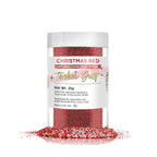 BAKELL Christmas Red Edible Glitter, 25 Grams | TINKER DUST Edible Glitter | KOSHER Certified | 100% Edible Glitter | Cakes, Cupcakes, Cake Pops, Drinks, Dessert Vegan Glitter & Dusts (25g, Christmas Red)