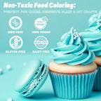 Oil Based Food Coloring, 18 Colors Oil Based Food Coloring for Chocolate, Food Dye for Icing Baking Cake Decorating - 0.25 Oz/Bottles