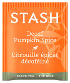 Stash Tea Decaf Pumpkin Spice Black Tea - Decaf, Non-GMO Project Verified Premium Tea with No Artificial Ingredients, 18 Count (Pack of 6) - 108 Bags Total