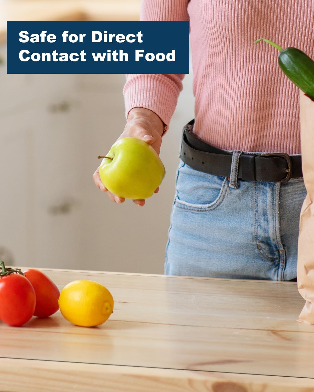 24" x 48" Crystal Clear Plastic Table Cover Protector, Spill Resistant Soft PVC Desk Pad Mat, 1.5mm Thick Rectangle Vinyl Table Top Protector for Dresser, Office, Dining Room Table