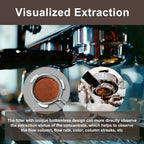 54mm Bottomless Portafilter - 3 Ears with Stainless Steel Filter Basket, Fits Breville Barista Express, Pro, Touch, Bambino Plus, Infuser (880BSS, 870XL, 878BSS, 500BSS, 840XL), Black