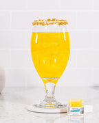 Bakerpan Pearl Luster Dust Edible, Yellow Edible Glitter for Cocktails, 4 Grams Edible Glitter for Cake Decorating, Cookies, Chocolates and Candies, Drinks (Made in USA)