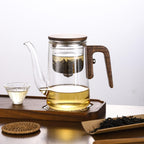 Teapot,Magic Witchcraft Enchanted Glass Teapot, Detachable Loose Tea Glass Infuser,27 Ounces (about 800 ml)