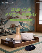 Matcha Whisk Set, Ceramic Matcha Set Includes Bowl with Spout, Whisk and Holder, Bamboo Scoop, Sifter and Tea Towel - 6 Pcs Matcha Kit Gift for Matcha Lovers (White)