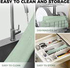 Silicone Baking Mat 28" x 20", Extra Thick Dough Rolling Mat with Measurements and Edge Heightening, Non-stick Food Grade Silicone Pastry Mat for for Pastry, Bread, Cookies, Pizza, Fondant, Pasta