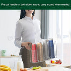 Disposable Coffee Cup Dispenser with Handles, Countertop or Wall Mount Hot/Cold Drink Cup and Lid Holder - Bathroom/Kitchen/Office Acrylic Cup Lid Storage Organizer (4 Compartments, Clear)