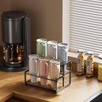 Water Bottle Organizer for Full Stanley and Others' Large Tumbler Organization, Pantry Kitchen Organizers and Storage for Cup Accessories, Water Bottle Holder Wine Rack - 2 Tier Hold 6