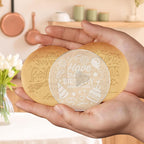 Personalized Birthday Cookie Stamp Custom Acrylic Cookie Embossing Mold with Handle for Baking Decoration