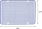 Great Jones Big Chill Wire Cooling Rack (Blueberry) – 16.25" × 11.25" Heavy-Weight Aluminized Steel,Nonstick Baking Rack – Oven Safe 450 °F, Bacon & Cookie Cooling Rack – Fits Half Sheet Pans