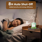 Coffee Mug Warmer with 2 USB Charging Ports: Auto Shut-Off Candle Wax Warmer - Heated Beverage Coffee Accessories for Home Office Desk - U1 Wood