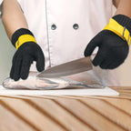 Schwer ANSI A9 Cut Resistant Glove, Food Grade Stainless Steel Wire Mesh Gloves, Cutting Gloves for kitchen Mandoline Slicing Butcher Meat Cutting Oyster Shucking Fish Fillet, Non-PFAS（M, 1 PCS）