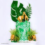 Cake Decorating Stencil for Tall Buttercream Cake, Royal Icing, Ganache, Paint, Airbrush (PALEM)