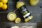 LAVA Premium Skinny Ginger Lemonade Vodka Cocktail Mix made with Sicilian Lemon Juice, Candied Ginger Puree (Skinny Ginger Lemonade Mixer, 1 Bottle (33.8 Ounces))
