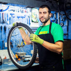 Safety Work Gloves for Men and Women PU Coated, 60 Pairs Seamless Knit Glove with Thin Polyurethane Coated Smooth Grip on Palm&Fingers, Ideal for General Light Duty Work, KG11PB Green,M