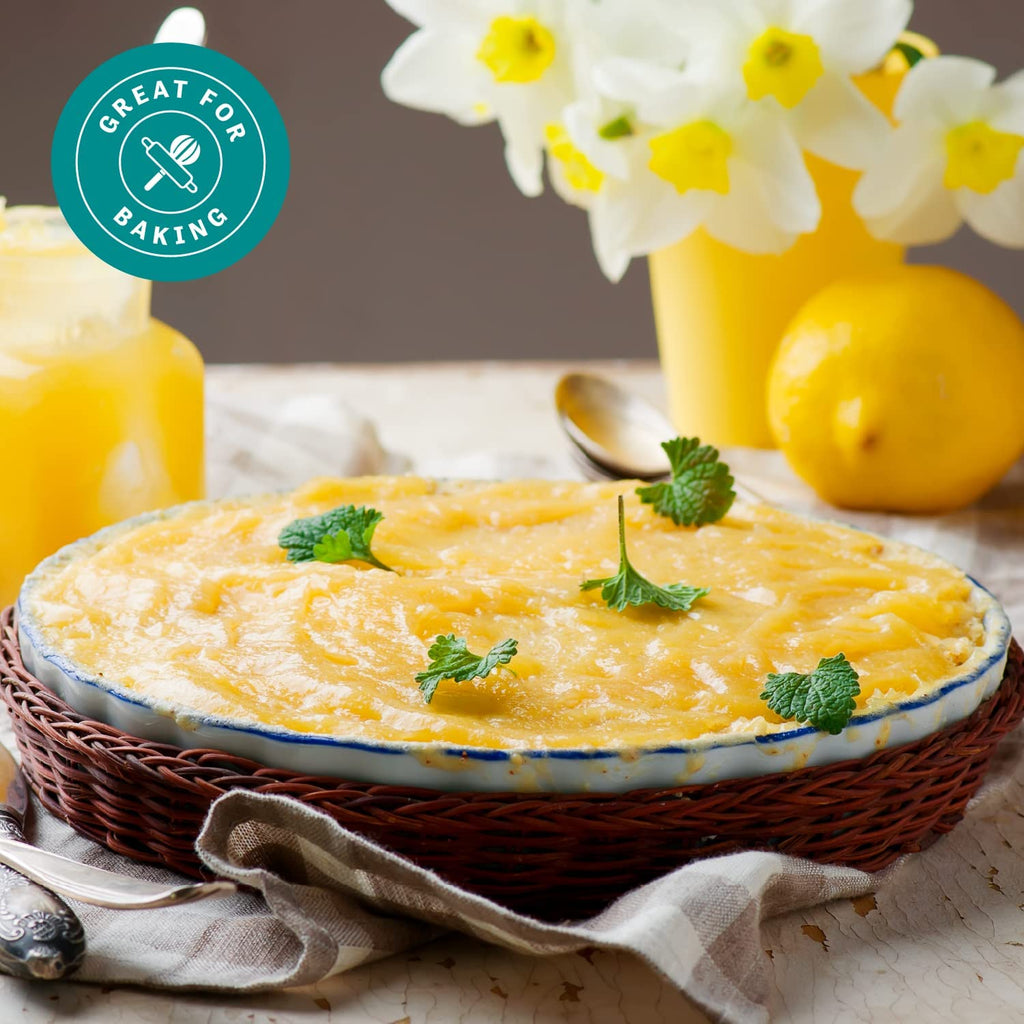 Judee's Lemon Curd and Mousse Mix, 1.5 lb - Gluten-Free and Nut-Free - Ideal Addition to Desserts and Baked Goods - With Easy-to-Follow Instructions – Made in USA