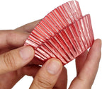 Standard Rose Gold Foil Cupcake Liners Muffin Baking Cups for Party and More, 100-Count