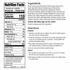 Wonderslim Protein Pancake & Waffle Mix, Chocolate Chip, Low Sugar & Low Calorie (7ct)