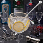 5 Pieces 7.4 Inch Stainless Steel Coffee Stirrers Holder Stainless Steel Swizzle Stick Coffee Stirrers Reusable Stir Sticks for Cocktails Coffee Whiskey