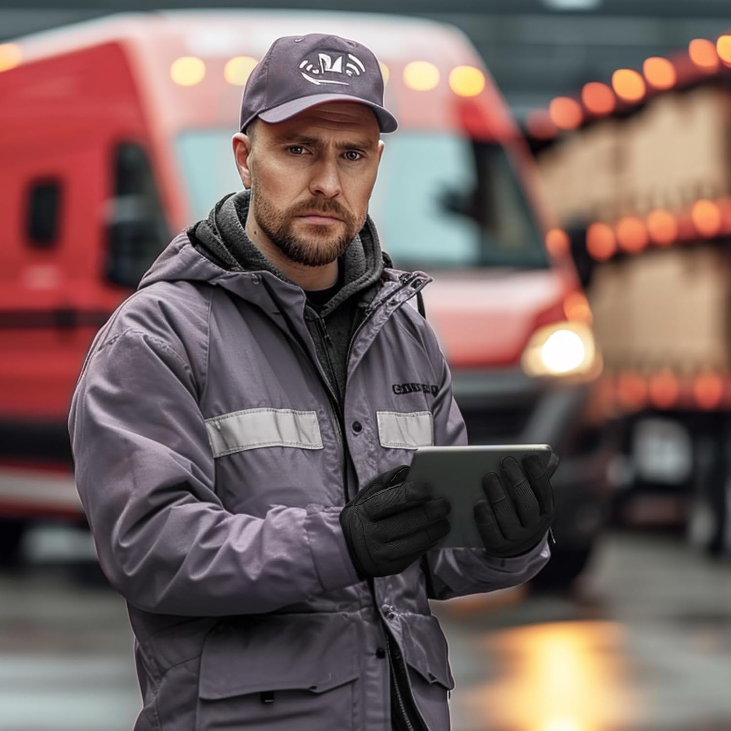 KAYGO Insulated Mechanic Work Gloves,3 Pairs KG127W Winter Thermal Safety Work Gloves for Men and Women, Double Lining,Heavy duty,Improved dexterity,Excellent Grip,Ideal for outdoor jobs,XL