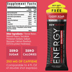 NewTrition® Extra Strength Energy Shots, 250mg Caffeine Energy Shots with Vitamin B & Amino Acids, Sugar-Free Vitamin Energy Shot, 1.7 fl oz (Pack of 12, Cherry Bomb)
