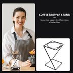 Pour Over Dripper Stand Manual Coffee Filter Maker Pour Over Coffee Holder Filter Cup Holder Tea Strainer Stand for Coffee Beer Drink Maker
