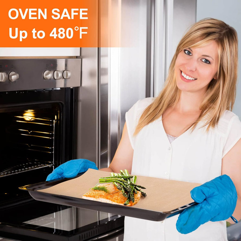 Silicone Baking Mat Roll -12IN x 10FT Non Stick Heat Resistant Food Grade Baking Mats, No Slip Reusable Freeze Dryer Mat,Pastry Mat,Countertop Protector Mat, Washable Oil-Proof Refrigerator Liners