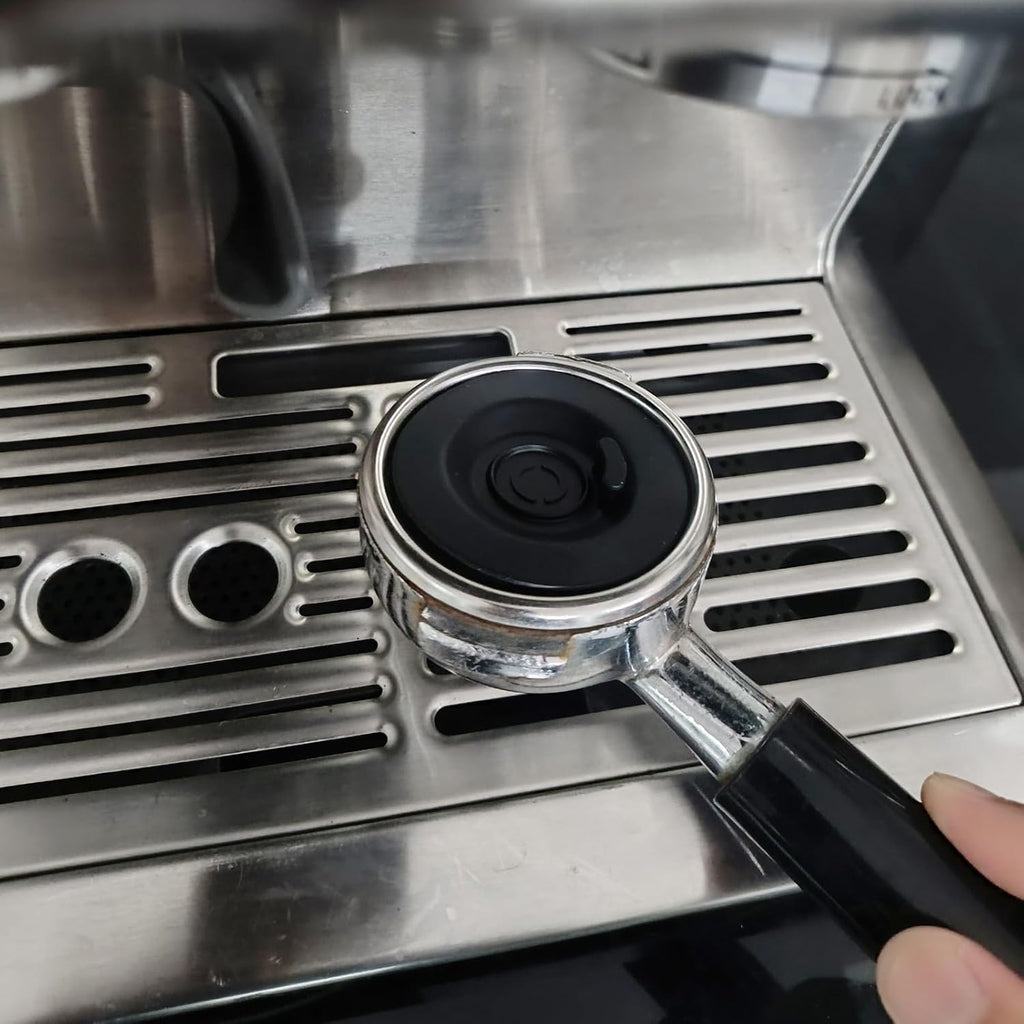 2 PCS 54mm Backflush Cleaning Disc for Breville Espresso Machine,silicone Disc for Breville Espresso Machine Part 878/870/860/880/810/840/450/500,Gray