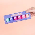 Colour Mill Fairytale-Pack Oil-Based Food Coloring, 20 Milliliters Each of 6 Colors: Candy, Hot Pink, Fuchsia, Peach, Tiffany and Violet 4.08 Fl Oz 120 milliliters