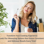 2PCS 1tbsp(3tsp, 15 ml) Single Measuring Spoon, Stainless Steel Individual Teaspoon, Metal Measure Scoop with Gift Box