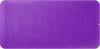 Silicone Dish Drying Mat for Multiple Usage,Easy clean,Eco-friendly,Heat-resistant Silicone Mat for Kitchen Counter or Sink,Refrigerator or Drawer Liner Purple 5XL 36inches x 18inches
