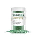 BAKELL Christmas Green Edible Glitter, 25 Grams | TINKER DUST Edible Glitter | KOSHER Certified | 100% Edible Glitter | Cakes, Cupcakes, Cake Pops, Drinks, Dessert Vegan Glitter & Dusts (25g, Christmas Green)
