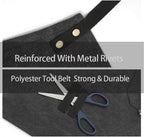 No-Tie Canvas Apron Heavy-Duty 16OZ Work Apron with Front Pocket Extra Long Straps Adjustable M–XXL