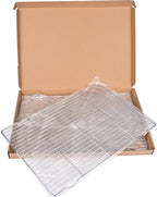 2-Pack Cooling Racks for Baking, 10x15 Inch Heavy Duty Stainless Steel Wire Baking Rack, Oven Safe Cookie Cooling Rack Set, Fits Half Sheet Pan, Dishwasher Safe & Non-Toxic