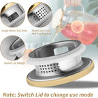 54OZ Glass Pitcher with Lid and Spout, Water Jug, Glass Carafe Water Pitcher for Hot/Cold Beverage, 1600ml for Tea, Juice, Coffee, Milk