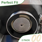 Silicone Steam Ring for Breville Espresso Machine 54mm Gasket Replacement for Breville810 /840/860 /870/878 /450/500/Sage 500/810/870/875/880/878.2 Pack.