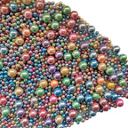 Edible Light Colorful Sugar Pearls Candy Sprinkles 120G/ 4.23Ounce Baking Cake Sprinkles Cupcake and Cake Topper Cookie Decorations Wedding Party Valentines Halloween Christmas Supplies